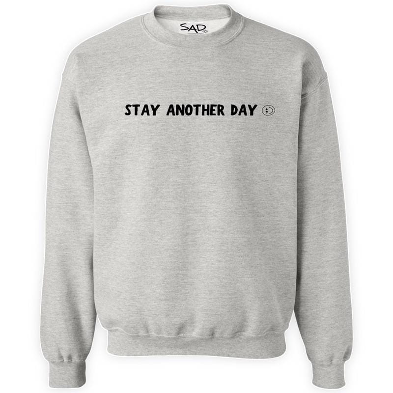 99 Reasons to Stay Another Day - Unisex Mental Health Awareness Hoodies, Crews, & Tshirts Sm-5x Long Sleeve Casual Crewneck Menswear Round Neck Classic Small - Image 5