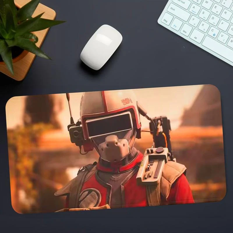 Arc Raiders Gaming Desk Pad, Helmet Scrappy Mouse Pad Design, Mouse Pad Non-slip Thickened Large Writing Lockedge Office Student Gaming Cushion Mousepad - Image 8