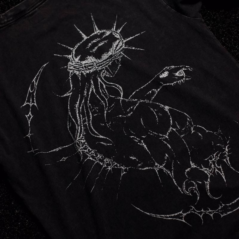 Brandless JJBA Jesus Acid Wash Pump Cover - Image 3