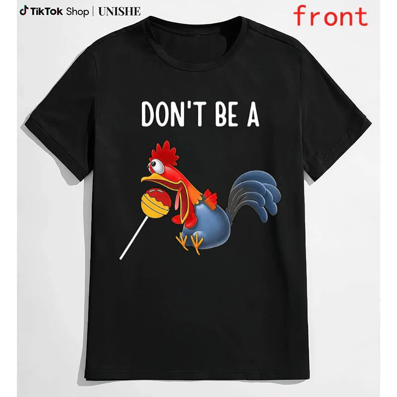 DON’T BE A COCKTAIL SUCKER Cotton T-Shirt – Short Sleeve, Breathable, Perfect Gift - Image 3
