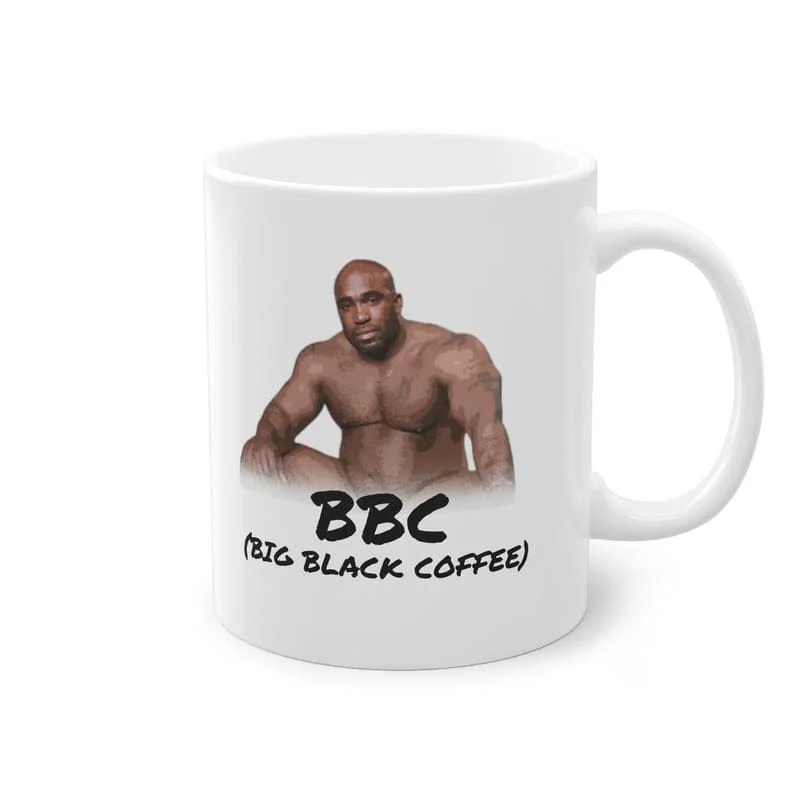 Funny Coffee Mug, Barry Wood Meme Mug, BBC (Big Black Coffee) funny mugs, Coffee Mug 11oz 15oz, Office gaggift, funny Christmas gift Ceramic Drinkware - Image 5