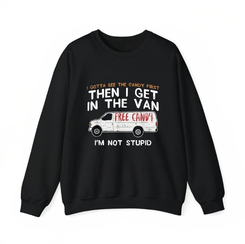 Funny Dark Humor Shirts For Men, I Gotta See The Candy First - Funny Adult Humor T-Shirt Menswear Casual Cotton Smooth Top Basic - Image 3