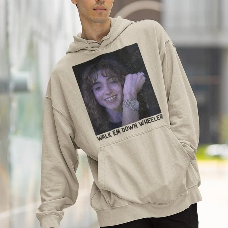 Nancy Wheeler Shirt, Walk Em Down Wheeler Hoodie, StrangerT Tee - Image 3