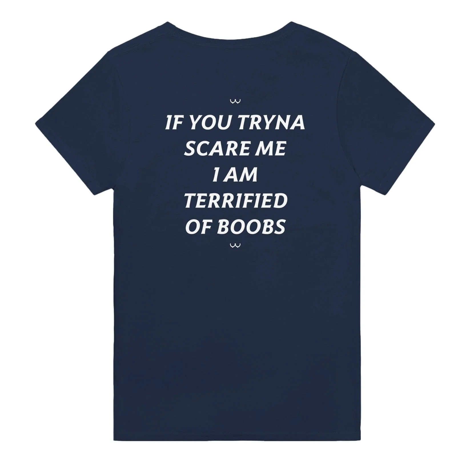IF YOU TRYNA SCARE ME. I AM TERRIFIED OF BOOBS - Image 2