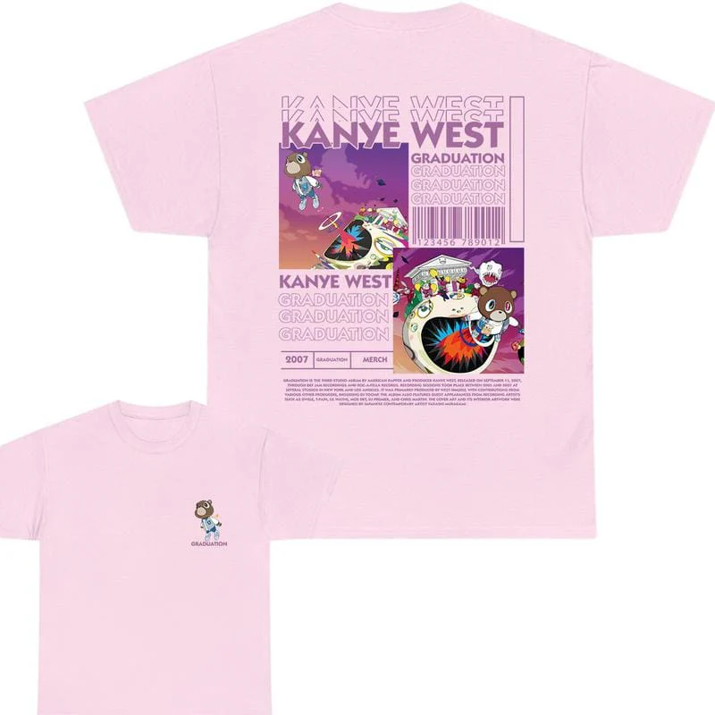 Kanyeee 2 sides Graduation T-Shirt Sweatshirt Hoodie - Image 5
