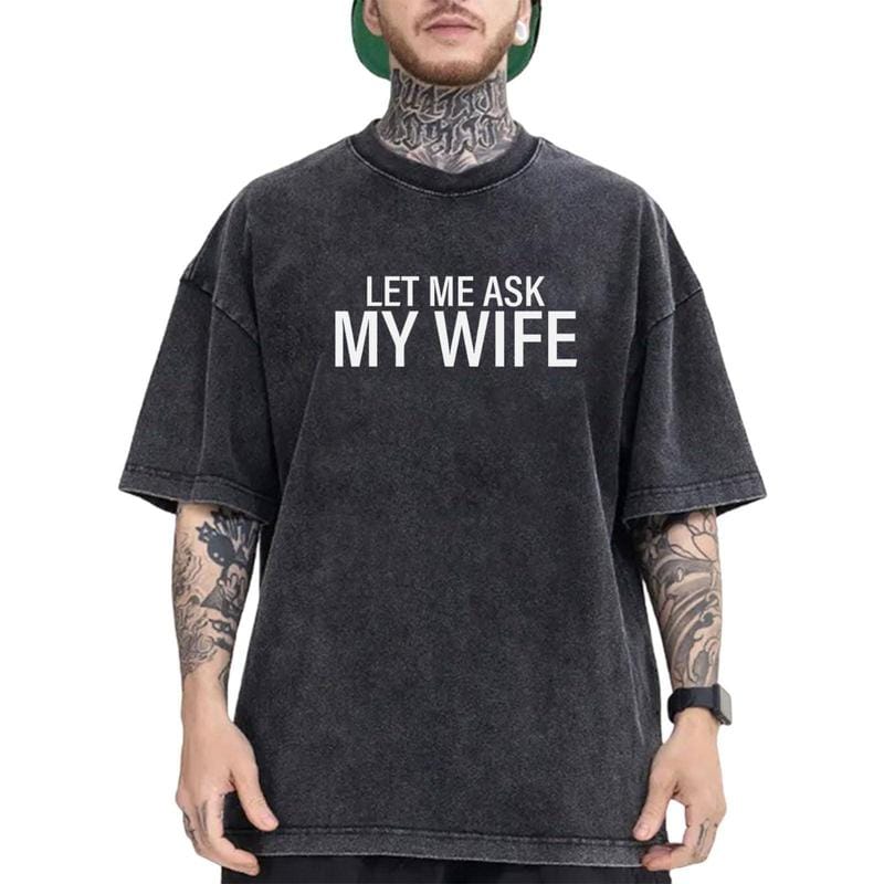 Men's Crewneck Sweatshirt Featuring Bold White Text Slogan Across Chest - Image 4