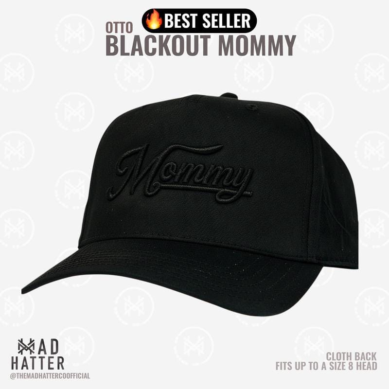 Mommy Madhatter's Embroidered Snapback Adjustable (Up To A Size 8 Head) Women’s Premium Trucker Hat - Image 2