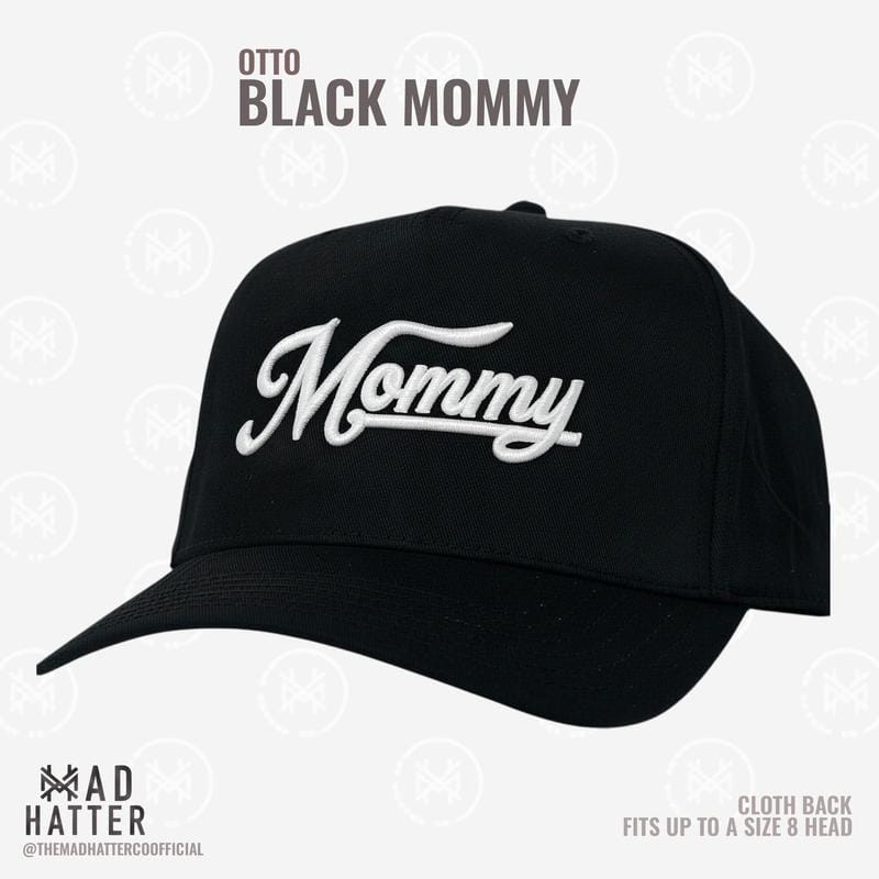 Mommy Madhatter's Embroidered Snapback Adjustable (Up To A Size 8 Head) Women’s Premium Trucker Hat - Image 3