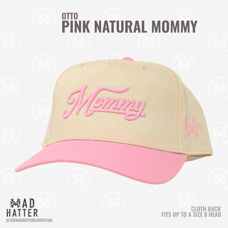 Mommy Madhatter's Embroidered Snapback Adjustable (Up To A Size 8 Head) Women’s Premium Trucker Hat - Image 6