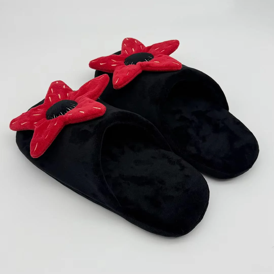 Pantuflas Flor Stranger Things Demogorgon Plush Slippers - Creative Monster Flower Mouth Home Shoes - Fun Gift for Fans - Image 4