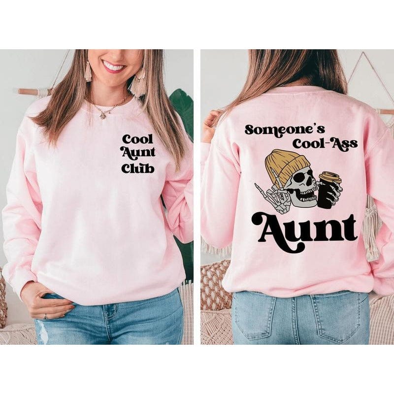 Someone's Cool Ass Aunt Front And Back Shirt - Image 4