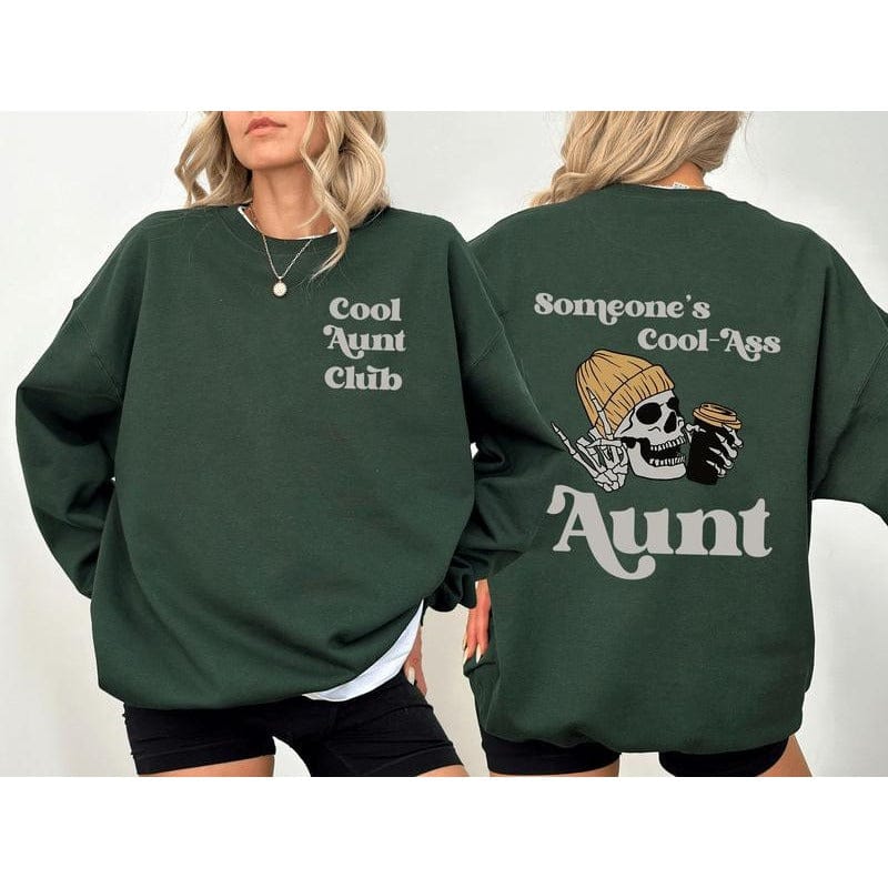 Someone's Cool Ass Aunt Front And Back Shirt - Image 5