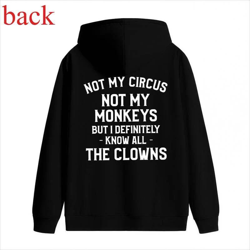 Unisex Sporty Cotton T-Shirt – Short Sleeve 'Not My Circus' Design, Great Golf Gift for All - Image 4